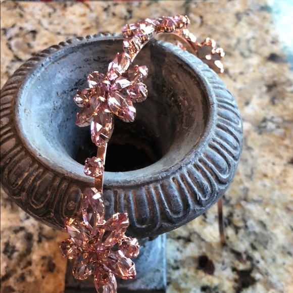 PRICE SLASH! 1 left! Rose gold faux stone headband - Picture 2 of 8
